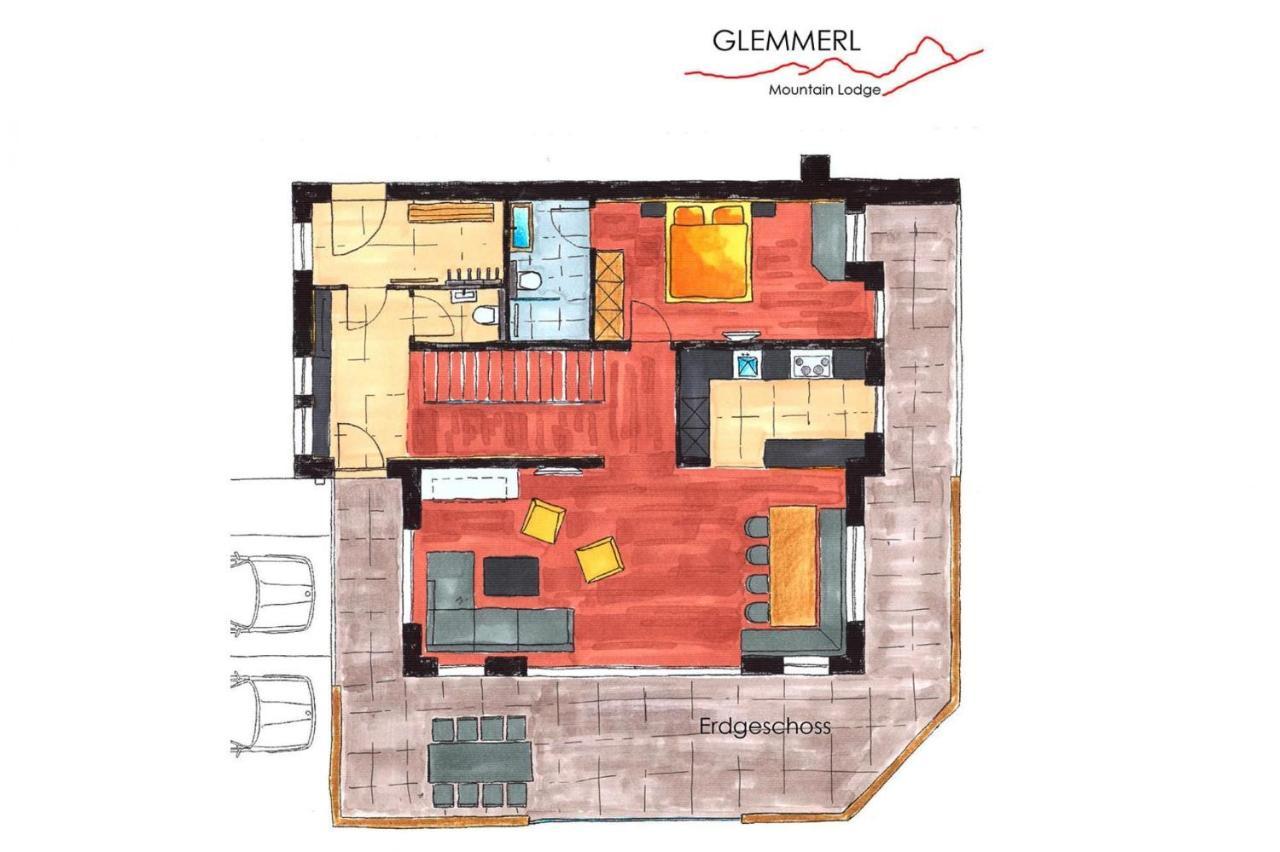 Chalet Glemmerl Mountain Lodge, Saalbach Экстерьер фото